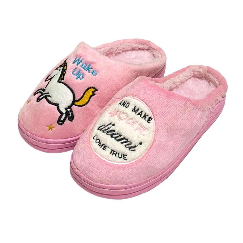 دمپایی حوله ای زنانه مدل Unicorn کد RS-PK-165
