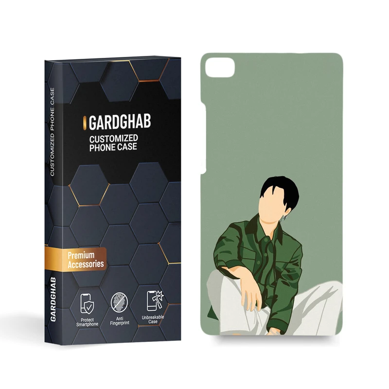 کاور گارد قاب مدل پسرانه مناسب برای گوشی موبایل هوآوی P8 2015