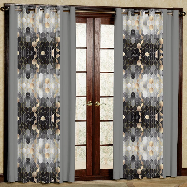 پرده مدل مخمل پانچی کد 7681 سایز 280x140 سانتی متر