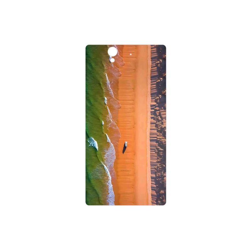 برچسب پوششی ماهوت مدل Beach and Green Sea مناسب برای گوشی موبایل سونی Xperia X
