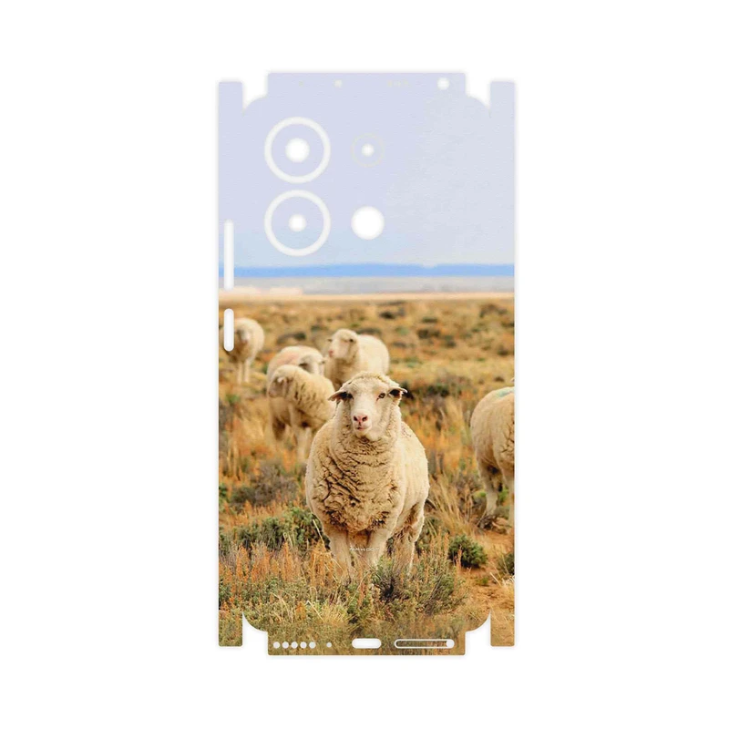 برچسب پوششی ماهوت مدل Sheep-FullSkin مناسب برای گوشی موبایل شیائومی Redmi Note 13 4G