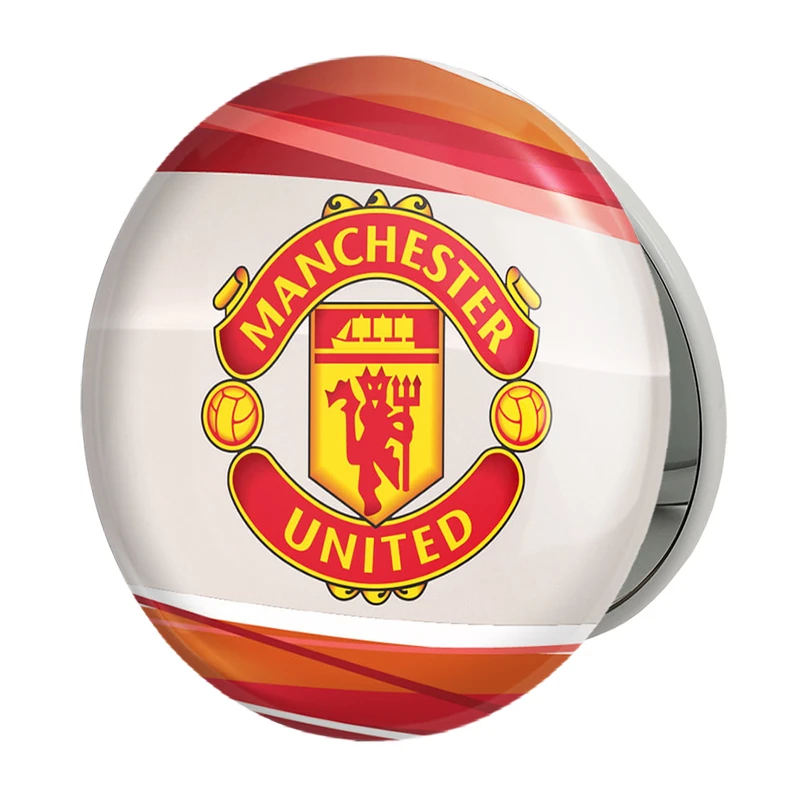 آینه جیبی خندالو طرح باشگاه منچستر یونایتد مدل تاشو کد 26520 