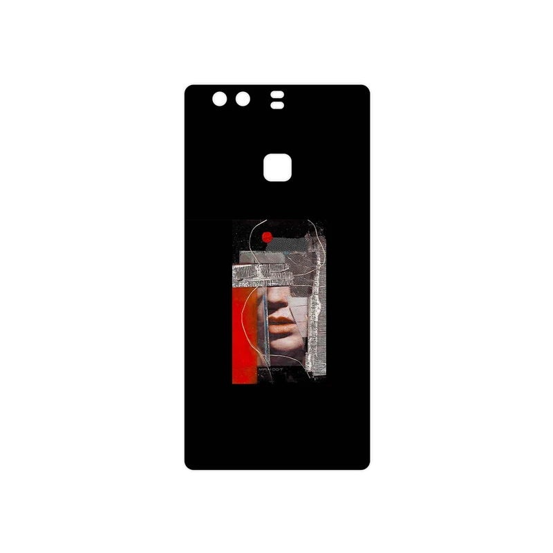 برچسب پوششی ماهوت مدل Collage of Mouth مناسب برای گوشی موبایل هوآوی P9 Plus