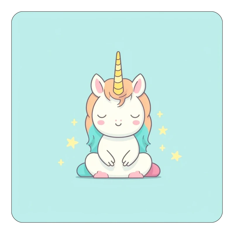 مگنت کاکتی طرح اسب تک شاخ و یونیکورن مدل mp29569