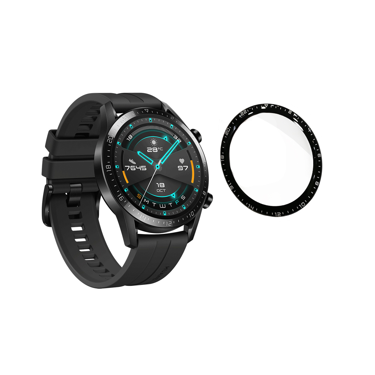 محافظ صفحه نمایش مدل 092_HW مناسب برای ساعت هوشمند هوآوی Watch GT 2