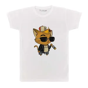 تی شرت بچگانه پرمانه طرح حیوانات بامزه کد pmt.6018