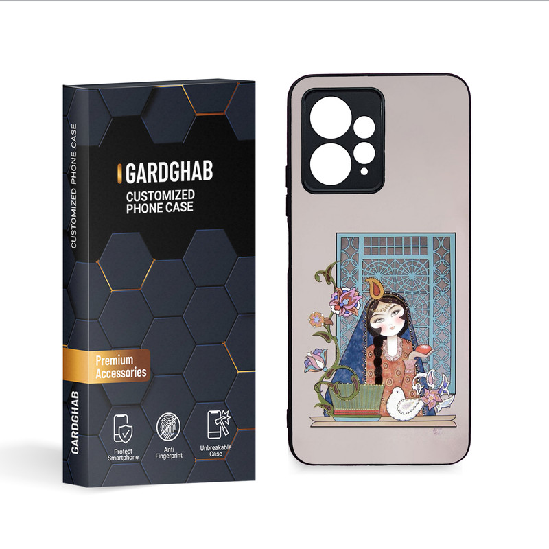 کاور گارد قاب مدل دخترانه مناسب برای گوشی موبایل شیائومی Redmi Note 12 4G