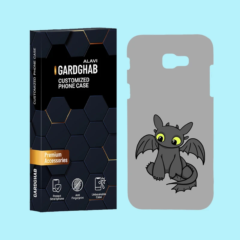 کاور گارد قاب علوی مدل حیوانات مناسب برای گوشی موبایل سامسونگ Galaxy A720 / A7 2017