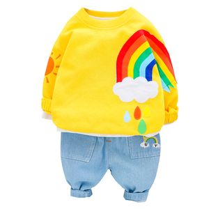 نقد و بررسی ست تی شرت و شلوار پسرانه مدل Rainbow_y توسط خریداران