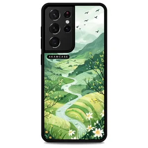AKAM AMC-WSGS21U-NATURE-15 Cover For Samsung Galaxy S21 Ultra