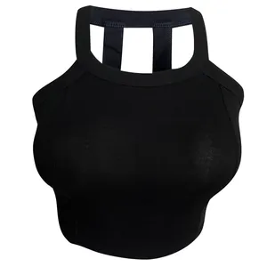 نیم تنه ورزشی زنانه مدل بنددار کد 452