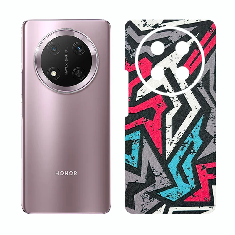 برچسب پوششی ریمکس مدل Cover طرح گرافیکی مناسب برای گوشی موبایل آنر X9c