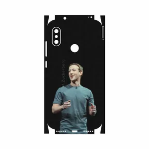 MAHOOT Mark Zuckerberg-FullSkin Cover Sticker for Xiaomi Redmi Note 6 Pro