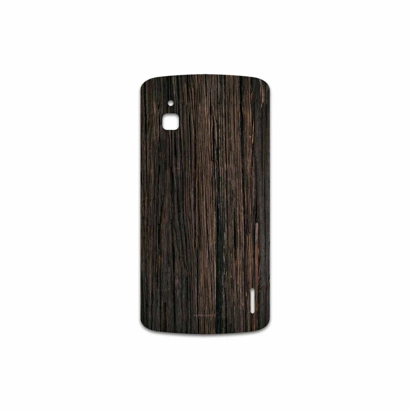 برچسب پوششی ماهوت مدل Burned Wood مناسب برای گوشی موبایل گوگل Nexus 4
