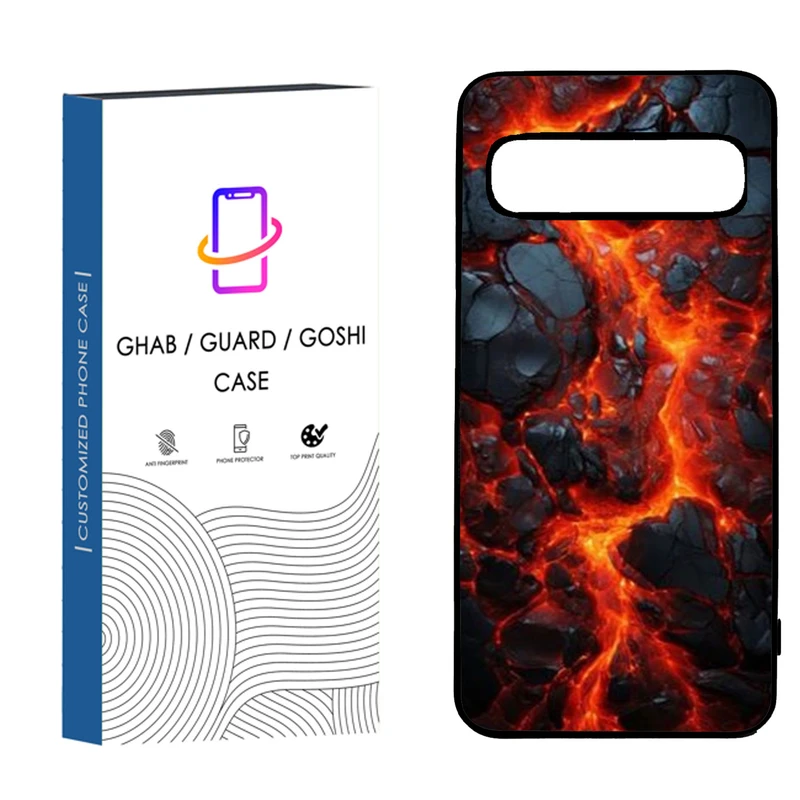 کاور قاب گارد گوشی طرح پسرانه کد مناسب برای گوش موبایل سامسونگ Galaxy S10