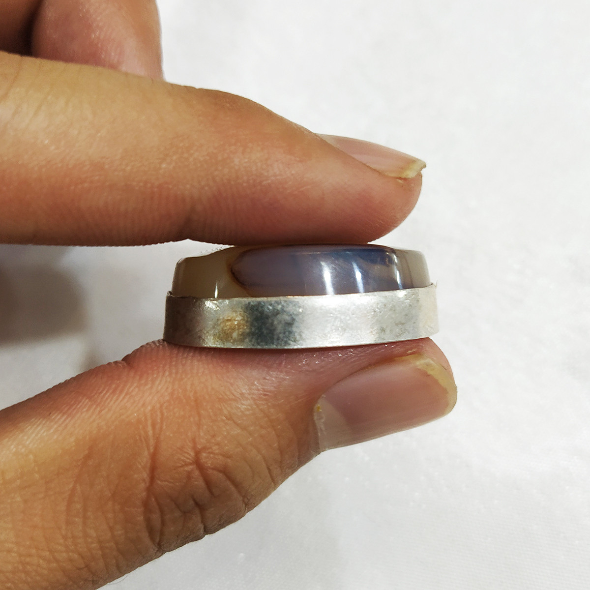 آویز گردنبند نقره زنانه سلین کالا مدل عقیق شجر ce-As11