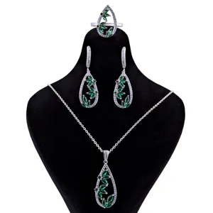   نیم ست نقره زنانه بازرگانی میلادی کد NTR_080