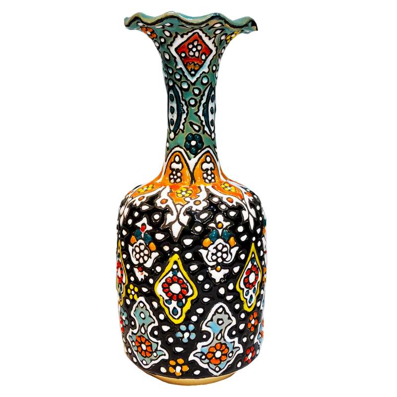 گلدان مینا کاری کد SM 01