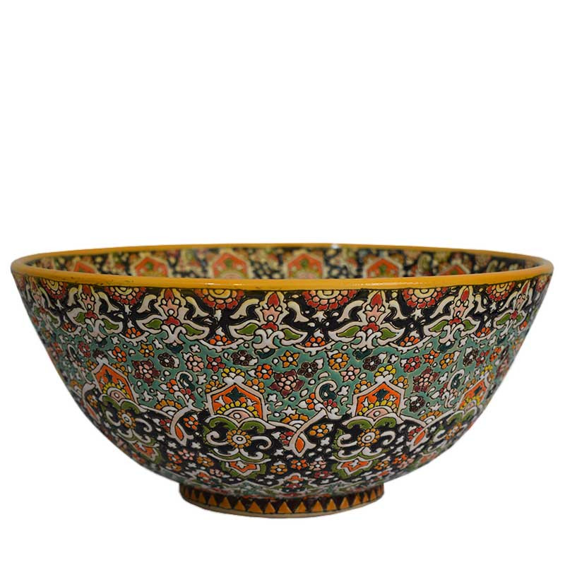 کاسه میناکاری طرح آسمان 30 سانتی کد 1559276
