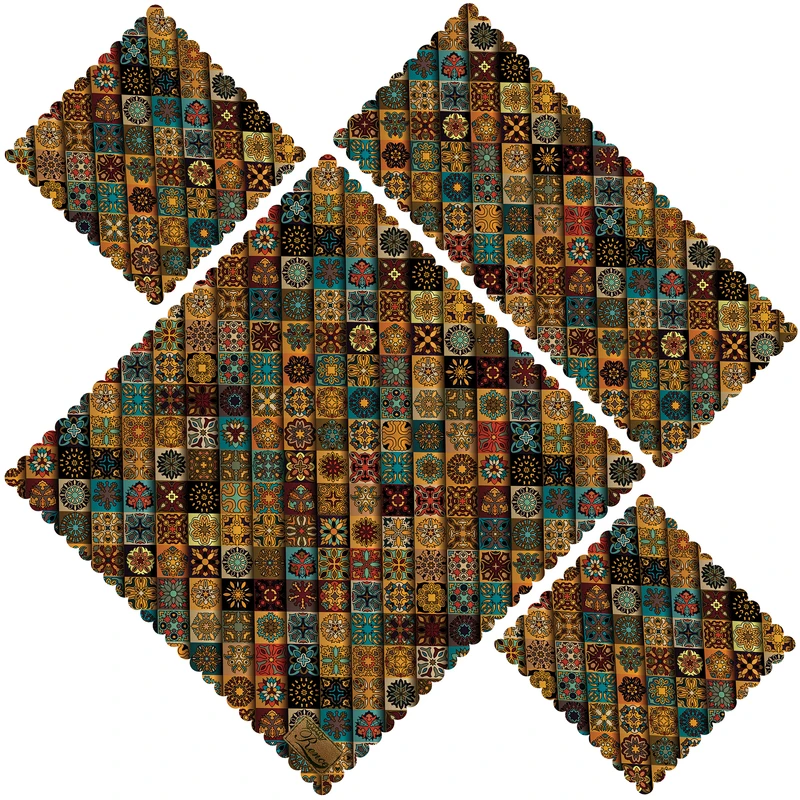 ست رومیزی 4 تکه رنس مدل SS31-42524