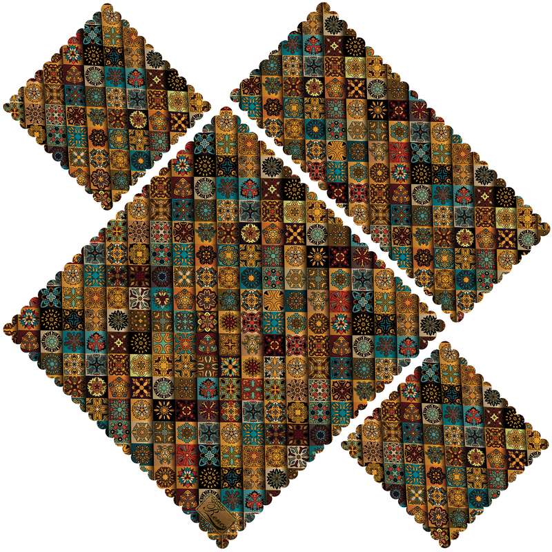 ست رومیزی 4 تکه رنس مدل SS31-42524
