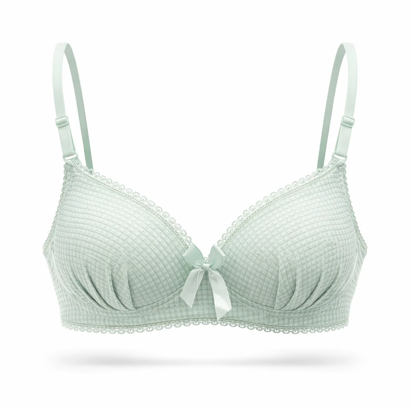 سوتین استراپلس - دکلته (Strapless) با بند ساده زنانه مدل سوتین اسفنجی شطرنجی 