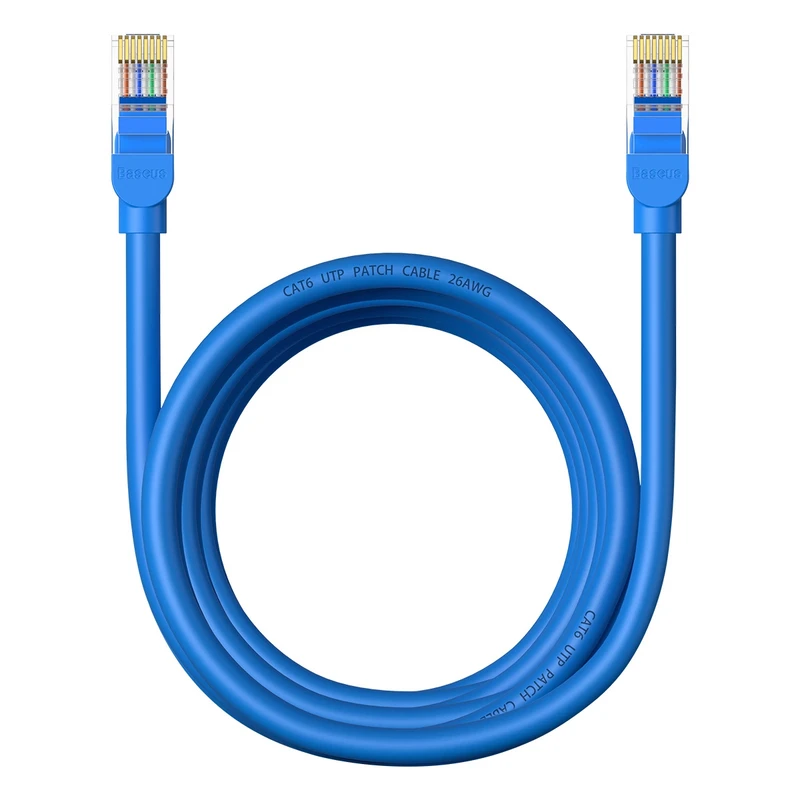 پچ کورد Cat6 باسئوس مدل High Speed Gigabit پچ کورد Cat6 باسئوس مدل High Speed Gigabit