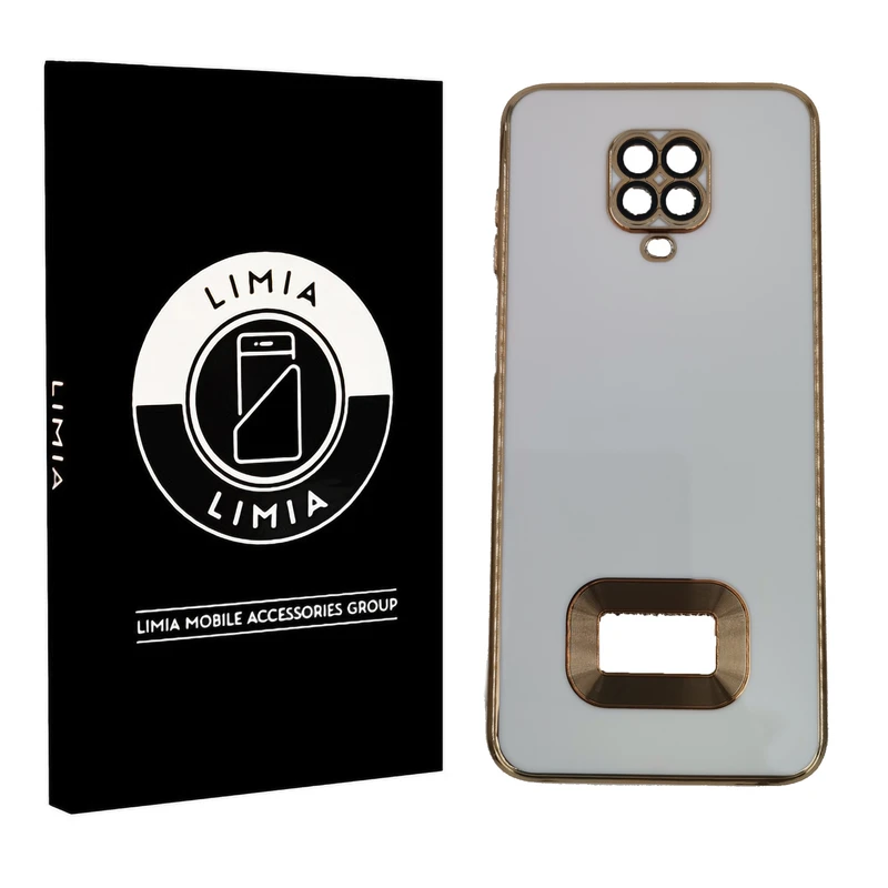 کاور لیمیا مدل کلاسیک لنزدار ژله ای طرح الکترورینگ مناسب برای گوشی موبایل شیائومی Redmi Note 9S/9 Pro