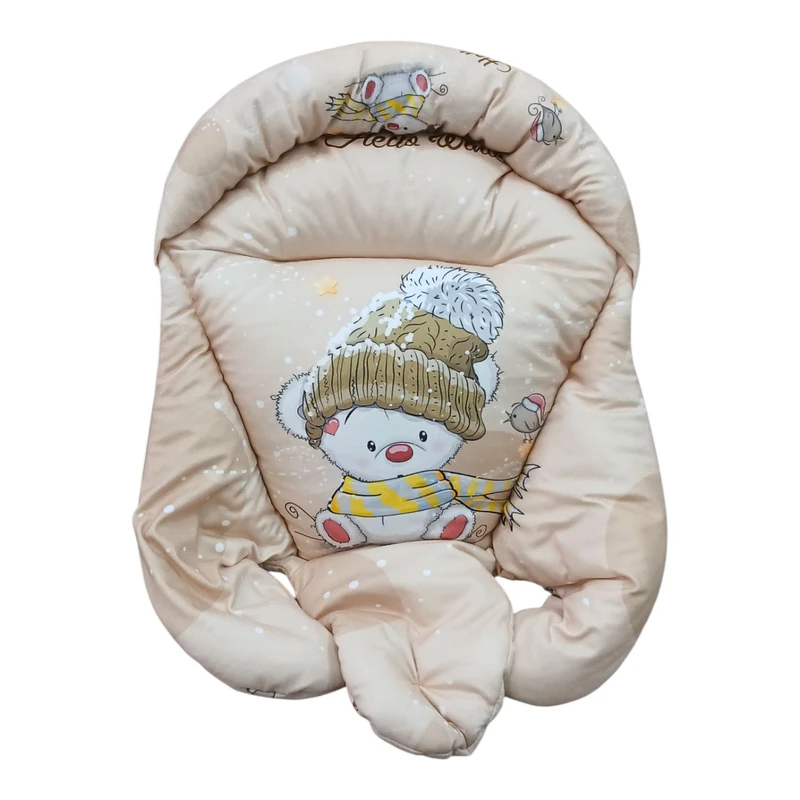 قنداق نوزاد مدل سوئیسی طرح خرس کلاه دار