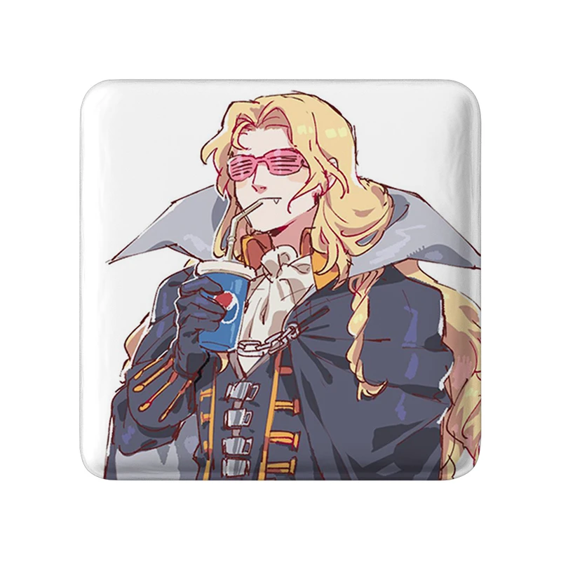 مگنت خندالو طرح بازی کسلوانیا (Castlevania) مدل مربعی کد 35431