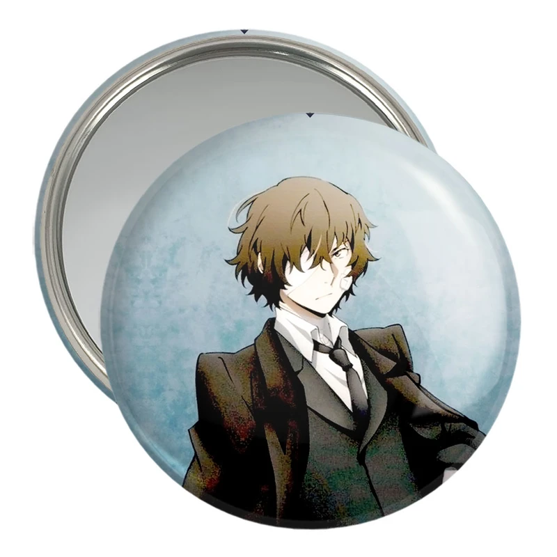 آینه جیبی خندالو مدل دازای اوسامو انیمه سگ های ولگرد بانگو  کد 10140