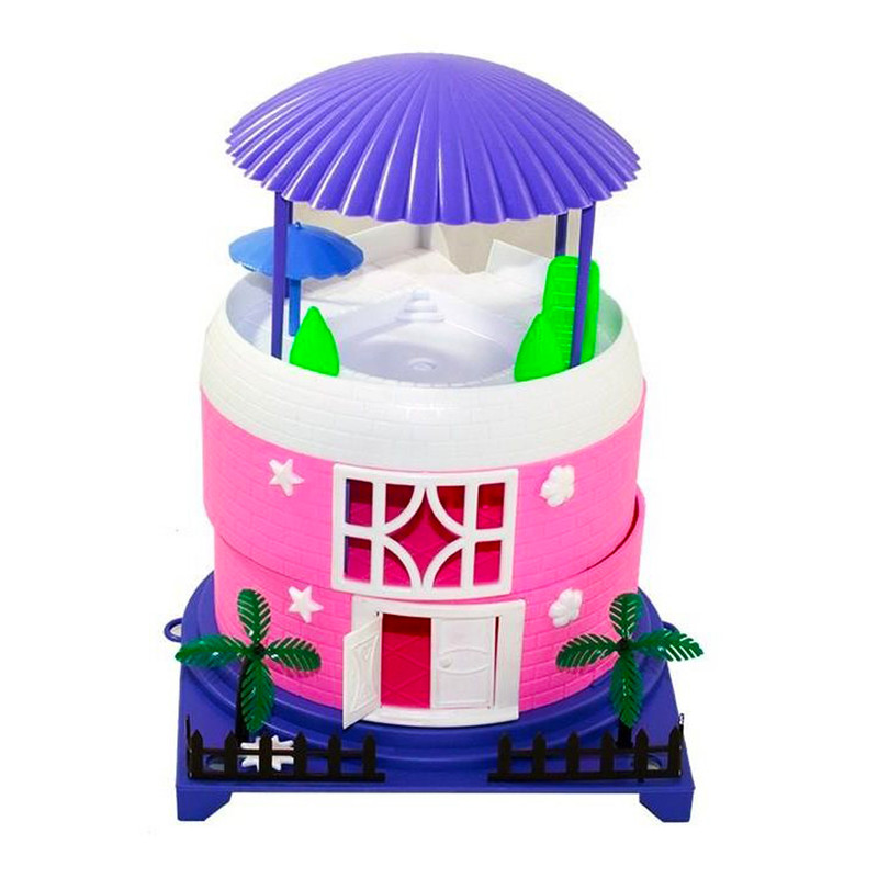 ست اسباب بازی لوازم خانه مدل خانه بهار 3 طبقه کد 9005