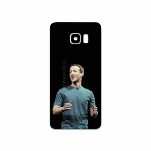 MAHOOT Mark Zuckerberg Cover Sticker for Samsung Galaxy S6 Edge
