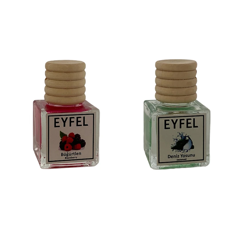 خوشبوکننده خودرو مدل شاتوت و جلبک دریایی حجم 10 میلی لیتر مجموعه 2 عددی