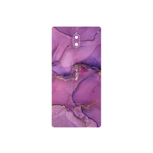 MAHOOT Purple Marble Cover Sticker for Nokia 3