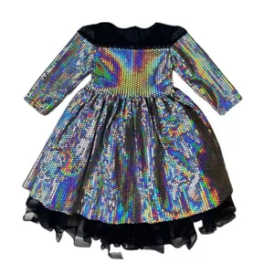 پیراهن دخترانه مدل آینه ای