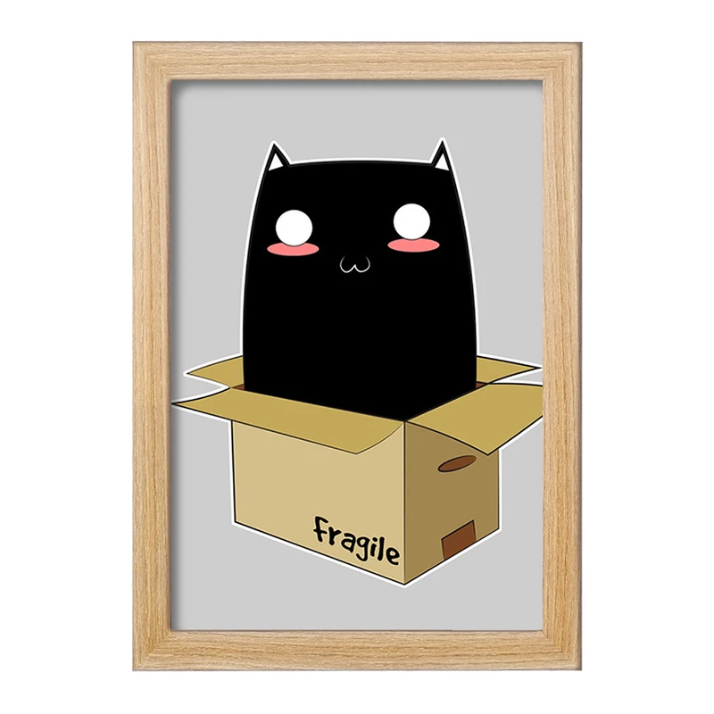 تابلو خندالو مدل گربه (Cat) کد F929