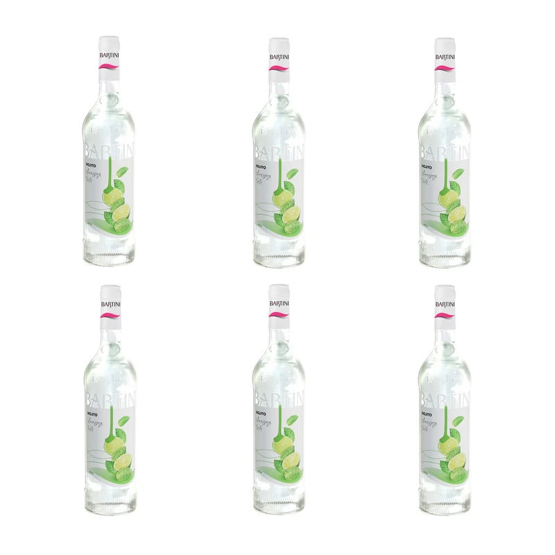 سیروپ موهیتو بارتینی - 900 گرم بسته 6 عددی