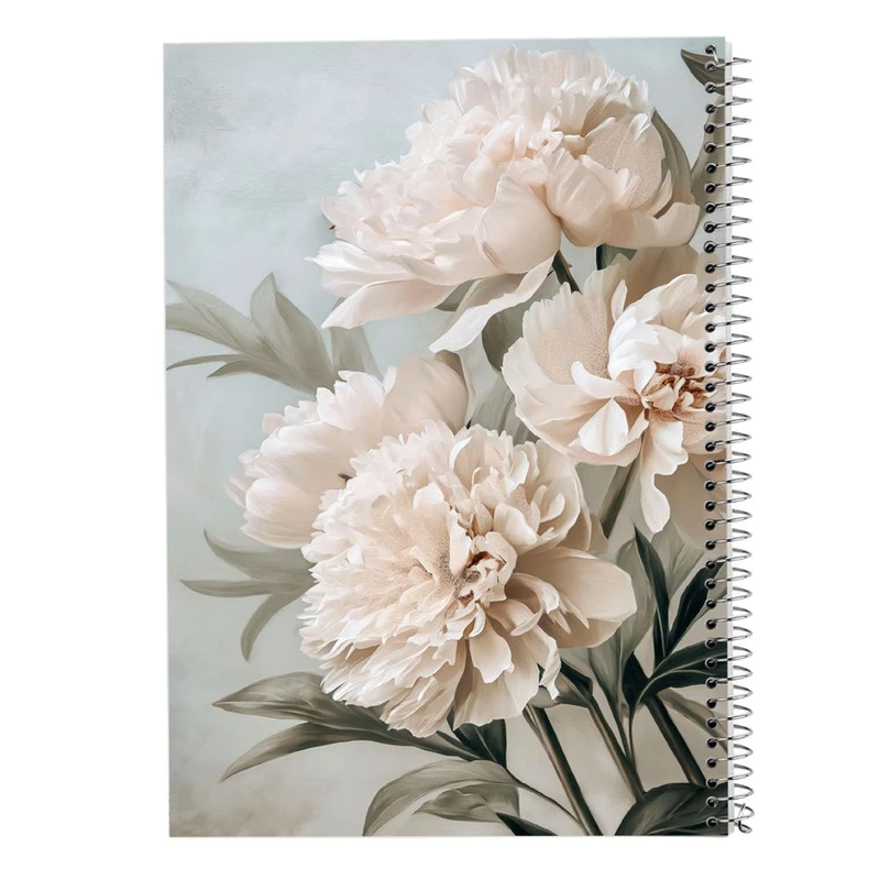 دفتر شطرنجی 50 برگ مدوپد طرح گل کد DF15901