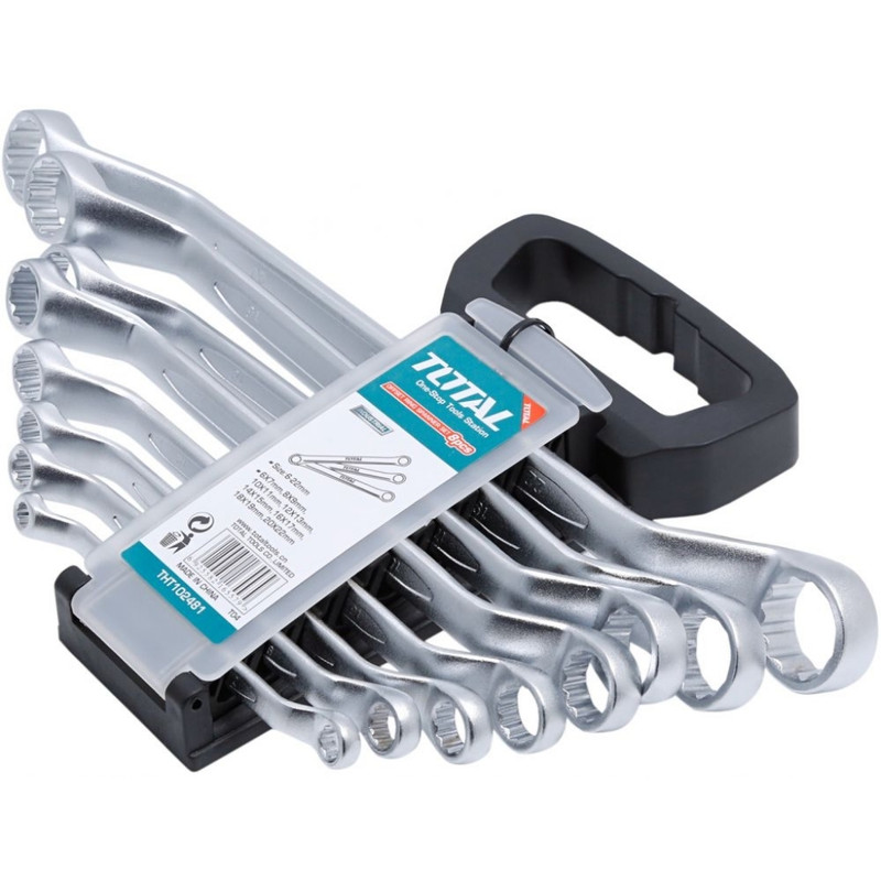 مجموعه ۸ عددی آچار رینگی توتال مدل 2481