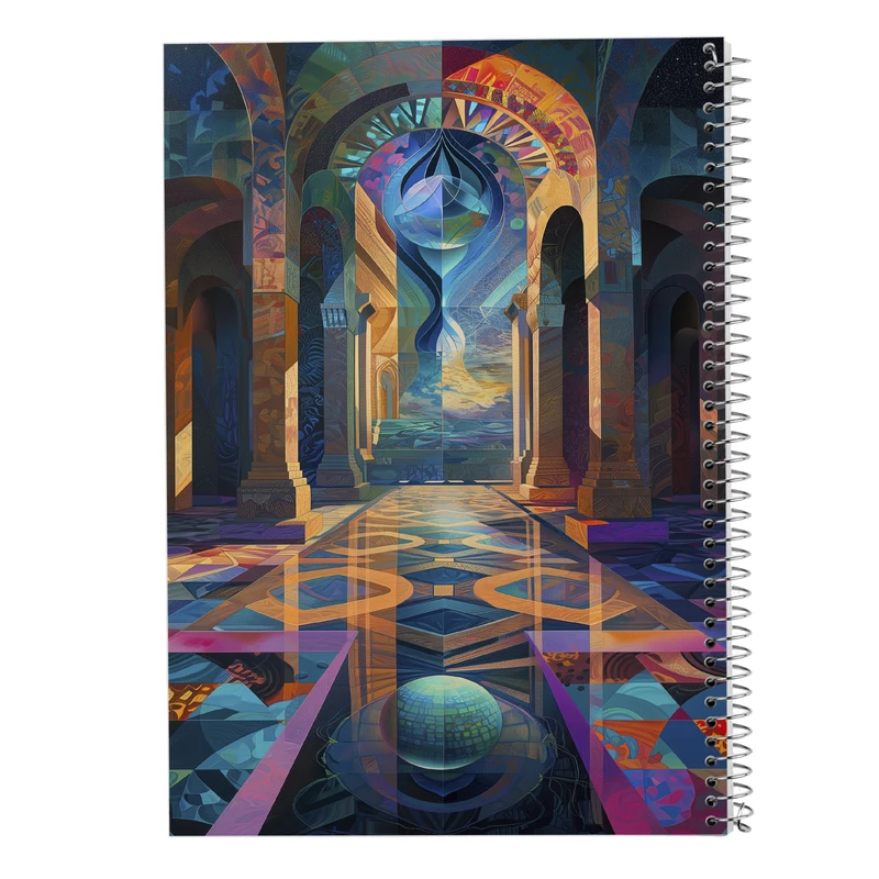 دفتر مشق 50 برگ مدوپد مدل شهر کد DF17396