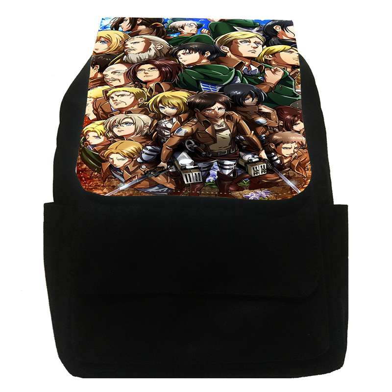 کوله پشتی طرح انیمه Attack on Titan کد 7 کوله پشتی طرح انیمه Attack on Titan کد 7