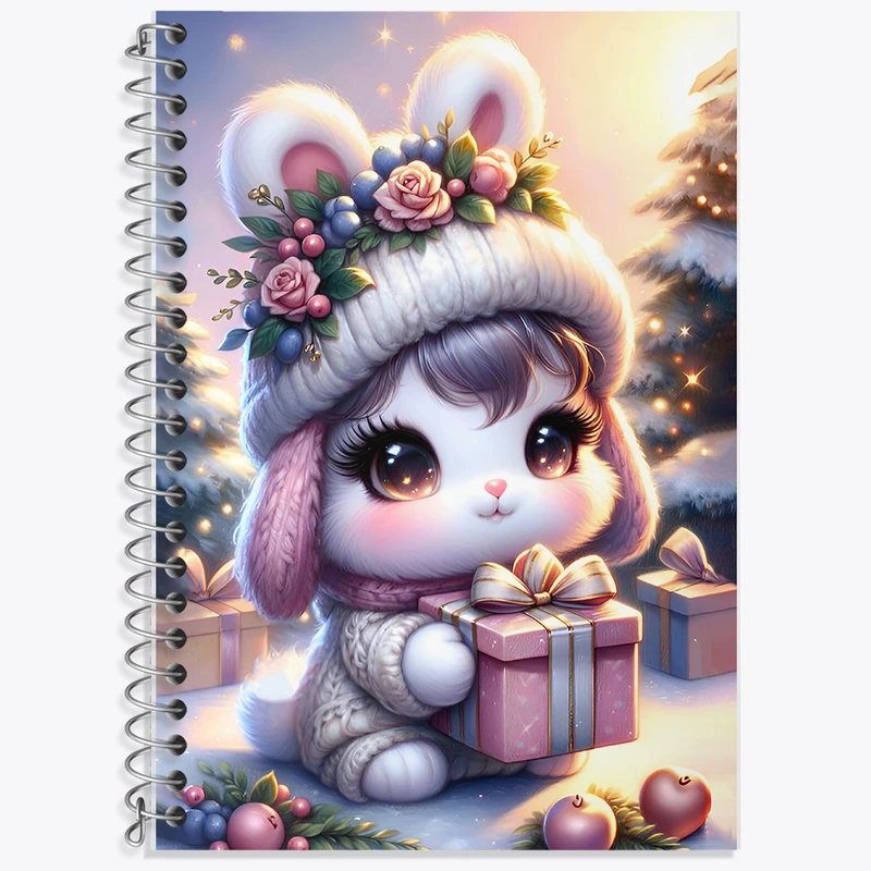 دفتر لغت 50 برگ خندالو طرح خرگوش کیوت کد F7551