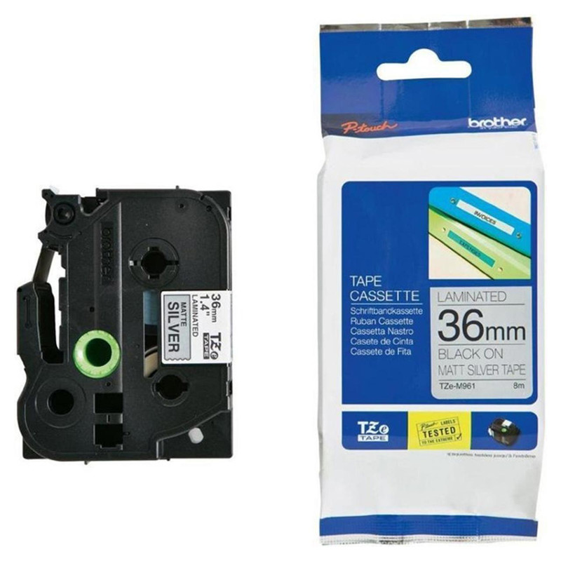 برچسب پرینتر لیبل زن برادر مدل TZe-M961