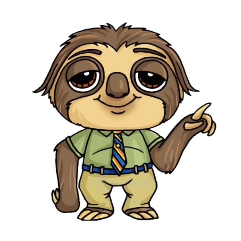 استیکر پارچه و لباس پاد آفرین مدل کارتونی بامزه جذاب کد 1758