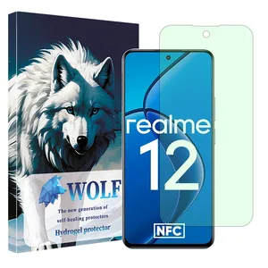 Wolf Eye Care model Green light screen protector suitable for Realme 12 4G mobile phone