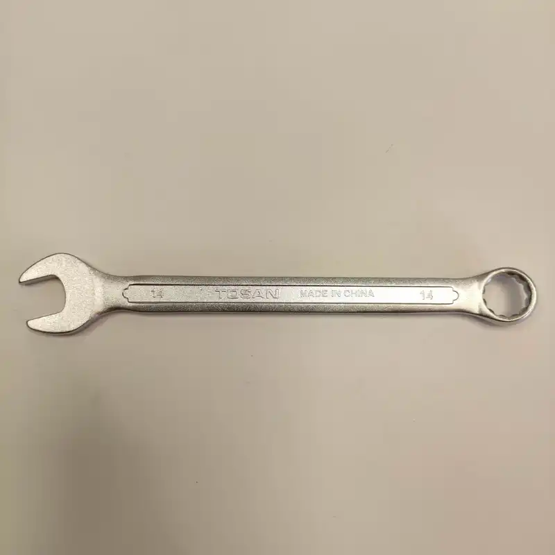 آچار یکسر تخت و یکسر رینگی توسن مدل 14TOS سایز 14 میلی متر