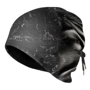 اسکارف ورزشی هزاردستان طرح نت مدل بنددار کد DB1016