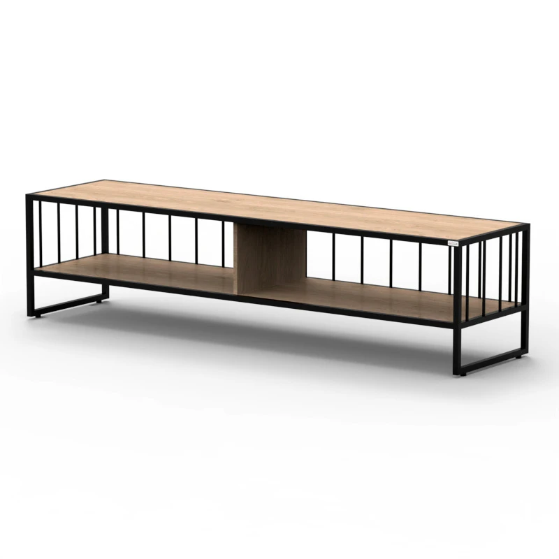 میز تلویزیون هیراد مدل TV137 مناسب برای تلویزیون تا 75 اینچ