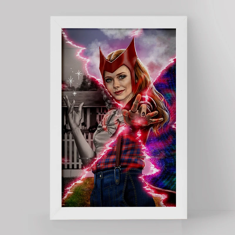 تابلو خندالو مدل اسکارلت ویچ مارول Marvel کد 19394